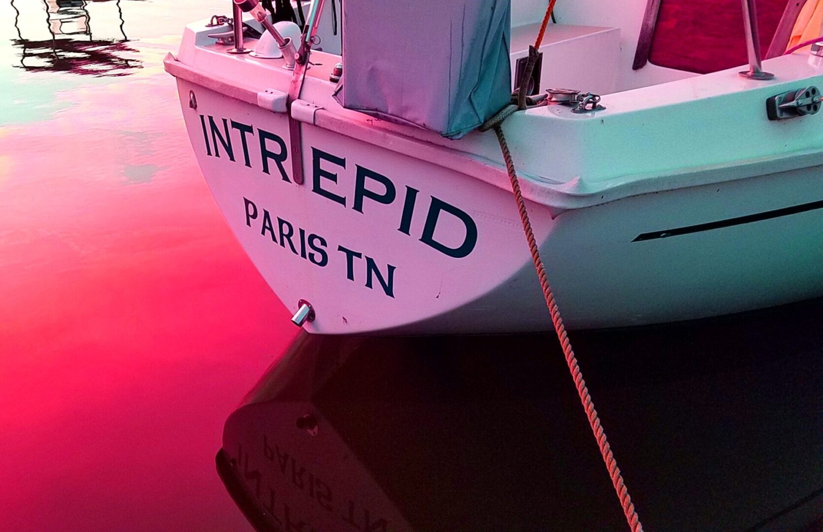 SV Intrepid at Paris Landing