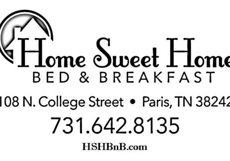 Home sweet home banner in black and white